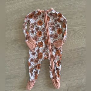 Bamboo onesie - In My Jammers 0-3 months